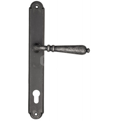 Дверная ручка Fratelli Cattini Napoli FCT2633 CYL PL01-IA античное серебро