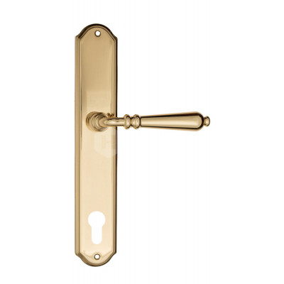 Дверная ручка Fratelli Cattini Napoli FCT2470 CYL PL02-OLV полированная латунь Дверная ручка Fratelli Cattini Napoli FCT2470 CYL PL02-OLV полированная латунь