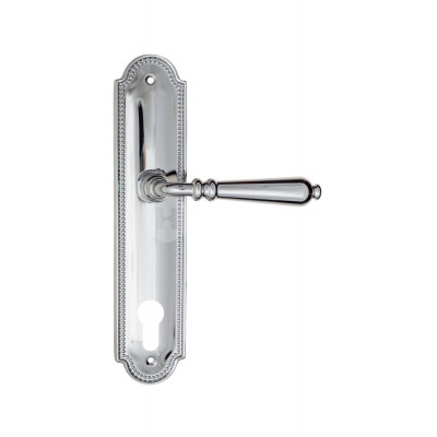 Дверная ручка Fratelli Cattini Napoli FCT2453 CYL PL248-CR полированный хром