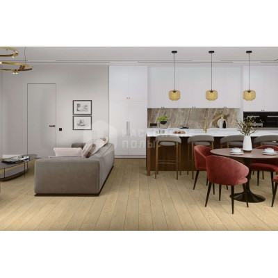 SPC плитка замковая Damy Floor Family 0030-2 Дуб Латте, 1220*180*4 мм