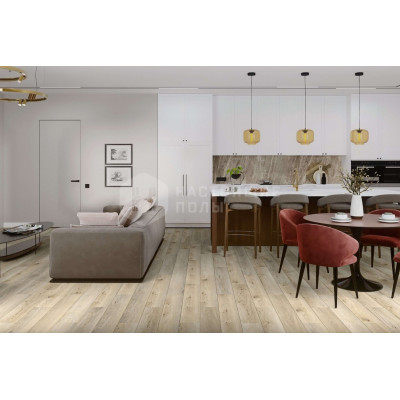 SPC плитка замковая Damy Floor Family 9531-2A Дуб Кавказский, 1220*180*4 мм