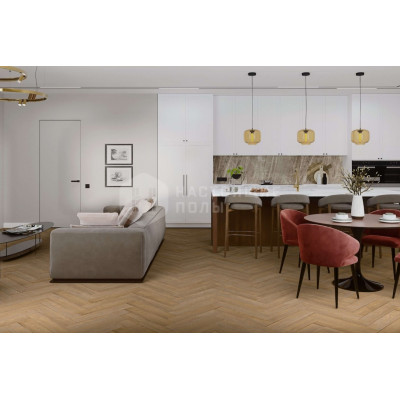 SPC плитка замковая классическая елка Damy Floor London 5248-8 Брайтон, 615*123*4 мм