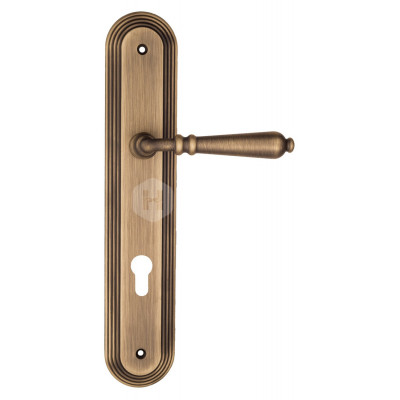Дверная ручка Fratelli Cattini Napoli FCT2440 CYL PL288-BY матовая бронза