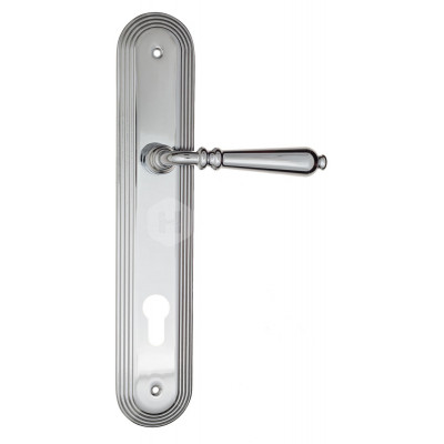 Дверная ручка Fratelli Cattini Napoli FCT2455 CYL PL288-CR полированный хром