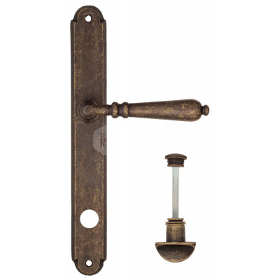 Дверная ручка Fratelli Cattini Napoli FCT2644 WC-2 PL01-BA античная бронза Дверная ручка Fratelli Cattini Napoli FCT2644 WC-2 PL01-BA античная бронза