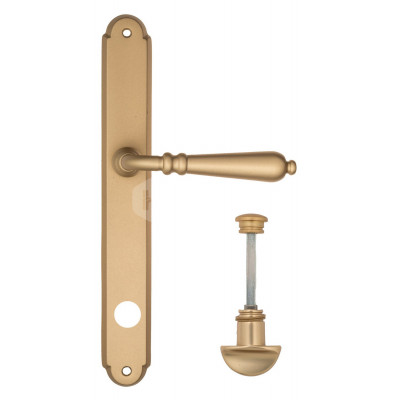 Дверная ручка Fratelli Cattini Napoli FCT2645 WC-2 PL01-BS матовая латунь Дверная ручка Fratelli Cattini Napoli FCT2645 WC-2 PL01-BS матовая латунь