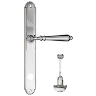 Дверная ручка Fratelli Cattini Napoli FCT2647 WC-2 PL01-CR полированный хром Дверная ручка Fratelli Cattini Napoli FCT2647 WC-2 PL01-CR полированный хром