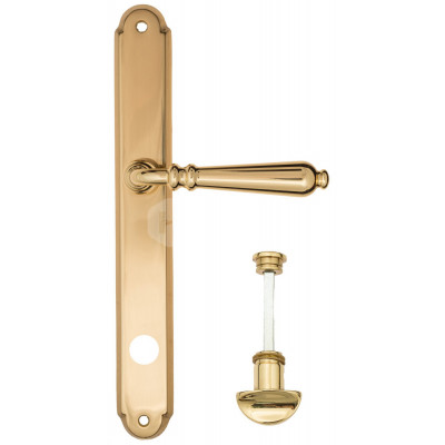 Дверная ручка Fratelli Cattini Napoli FCT2650 WC-2 PL01-OLV полированная латунь Дверная ручка Fratelli Cattini Napoli FCT2650 WC-2 PL01-OLV полированная латунь