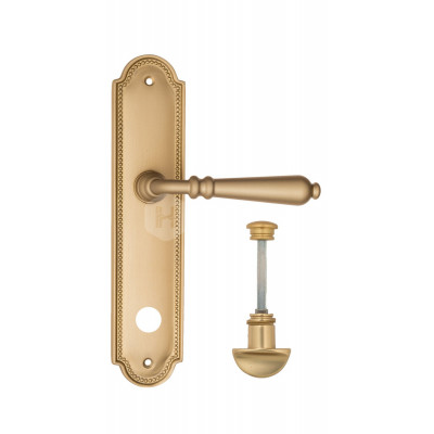 Дверная ручка Fratelli Cattini Napoli FCT2496 WC-2 PL248-BS матовая латунь Дверная ручка Fratelli Cattini Napoli FCT2496 WC-2 PL248-BS матовая латунь