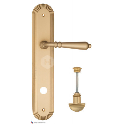 Дверная ручка Fratelli Cattini Napoli FCT2498 WC-2 PL288-BS матовая латунь Дверная ручка Fratelli Cattini Napoli FCT2498 WC-2 PL288-BS матовая латунь