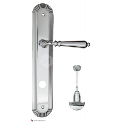Дверная ручка Fratelli Cattini Napoli FCT2465 WC-2 PL288-CR полированный хром Дверная ручка Fratelli Cattini Napoli FCT2465 WC-2 PL288-CR полированный хром