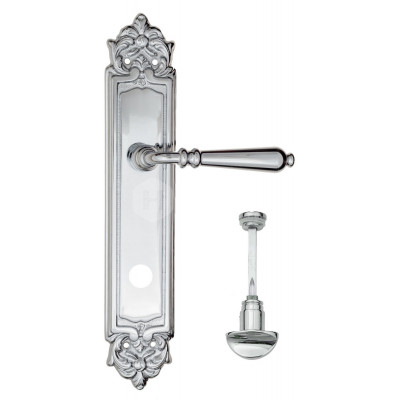 Дверная ручка Fratelli Cattini Napoli FCT2466 WC-2 PL96-CR полированный хром Дверная ручка Fratelli Cattini Napoli FCT2466 WC-2 PL96-CR полированный хром