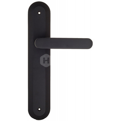 Дверная ручка Fratelli Cattini Pippa FCT1607 PL288-NM матовый черный