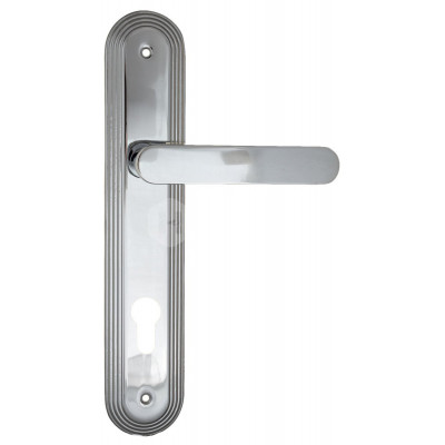 Дверная ручка Fratelli Cattini Pippa FCT1609 CYL PL288-CR полированный хром
