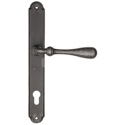 Дверная ручка Fratelli Cattini Retro FCT2655 CYL PL01-IA античное серебро Дверная ручка Fratelli Cattini Retro FCT2655 CYL PL01-IA античное серебро