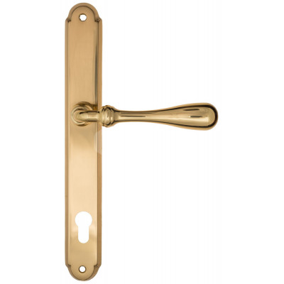 Дверная ручка Fratelli Cattini Retro FCT2657 CYL PL01-OLV полированная латунь