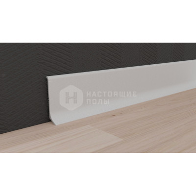 Металлический плинтус Neexy AKBD40-SW Муар белый, 2500*40*12 мм Металлический плинтус Neexy AKBD40-SW Муар белый, 2500*40*12 мм