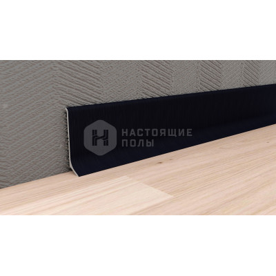 Металлический плинтус Neexy AKBD40-SA Муар антрацит, 2500*40*12 мм Металлический плинтус Neexy AKBD40-SA Муар антрацит, 2500*40*12 мм