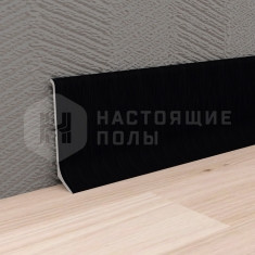 AKBD40-SBL Муар черный, 2500*40*12 мм