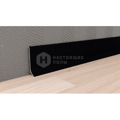 Металлический плинтус Neexy AKBD40-SBL Муар черный, 2500*40*12 мм Металлический плинтус Neexy AKBD40-SBL Муар черный, 2500*40*12 мм