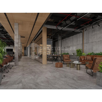 ПВХ плитка клеевая Alpine Floor Stone Premium LVT ECO 26-6 Барбо, 940*470*2.5 мм