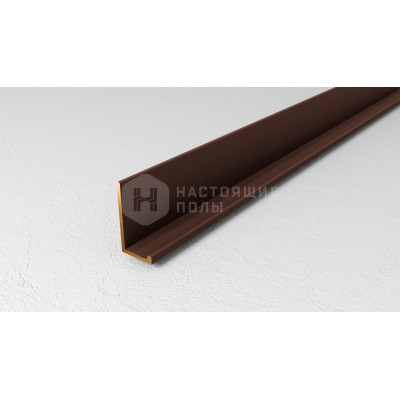 Профиль L-образный латунный Neexy PVL02-04 антик бронза светлая, 2700*21.5*11.2 мм