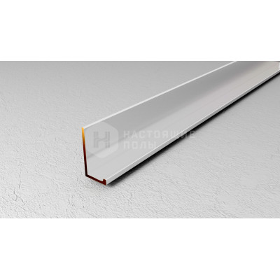 Профиль L-образный латунный Neexy PVL02-02 хромированная латунь, 2700*21.5*11.2 мм