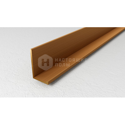 Профиль L-образный латунный Neexy PVL03-03 брашированная латунь, 2700*21.5*13.7 мм