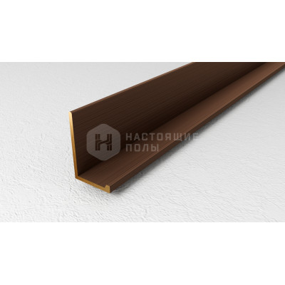 Профиль L-образный латунный Neexy PVL03-04 антик бронза светлая, 2700*21.5*13.7 мм