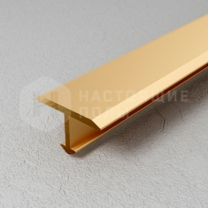 PVL34-01 полированная латунь, 2700*13*8 мм