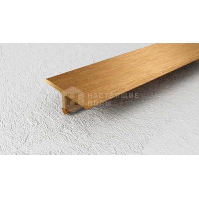 Профиль T-образный полукруглый Neexy PVL37-03 брашированная латунь, 2700*20*7.7 мм