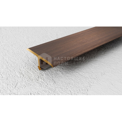 Профиль T-образный полукруглый Neexy PVL37-04 антик бронза светлая, 2700*20*7.7 мм