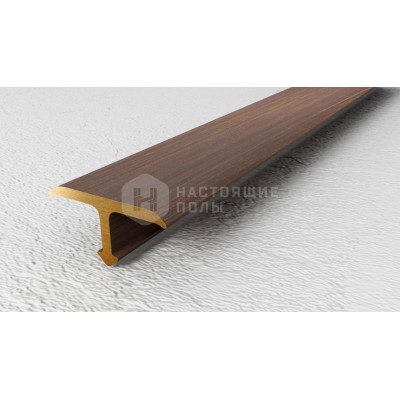 Профиль T-образный полукруглый Neexy PVL67-04 антик бронза светлая, 2700*15*7.7 мм