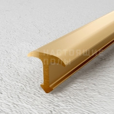 PVL68-01 полированная латунь, 2700*8*7.7 мм