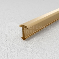 PVL69-01 полированная латунь, 2700*5*7.7 мм