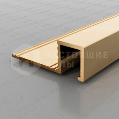 PVL31-01 полированная латунь, 2700*33*11.2 мм