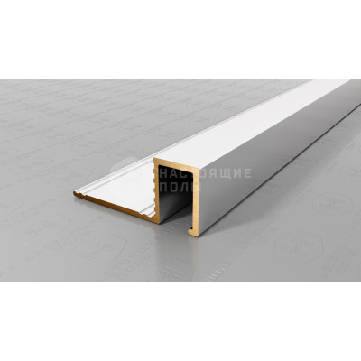 Профиль для плитки внешний P Neexy PVL32-02 хромированная латунь, 2700*33*13.7 мм