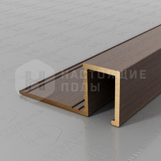 PVL32-04 антик бронза светлая, 2700*33*13.7 мм