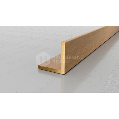 Угол Neexy PVL74-03 брашированная латунь, 2700*20*20 мм