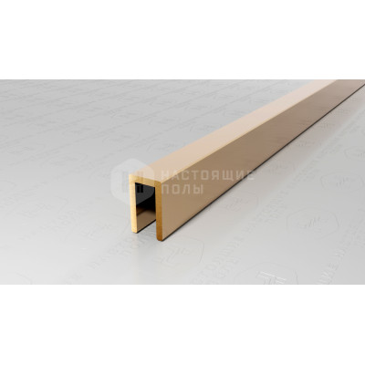 Профиль П-образный Neexy PVL85-01 полированная латунь, 2700*10*6 мм