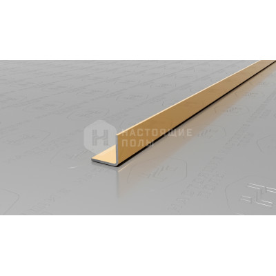 Угол Neexy PVS98-05 нержавеющая сталь золото зеркальное, 2700*10*10 мм