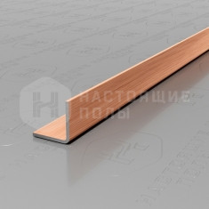 PVS98-14 нержавеющая сталь розовый браш, 2700*10*10 мм