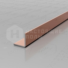 PVS98-15 нержавеющая сталь розовый зеркальный, 2700*10*10 мм