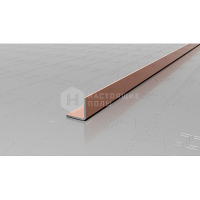 Угол Neexy PVS98-15 нержавеющая сталь розовый зеркальный, 2700*10*10 мм