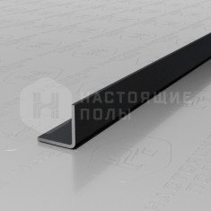 PVS98-17 нержавеющая сталь песок черный, 2700*10*10 мм