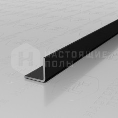 PVS98-18 нержавеющая сталь черный браш блестящий, 2700*10*10 мм