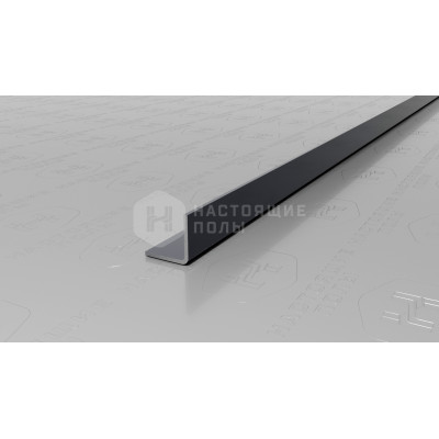 Угол Neexy PVS98-21 нержавеющая сталь антрацит зеркальный, 2700*10*10 мм