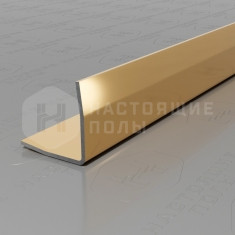 PVS99-05 нержавеющая сталь золото зеркальное, 2700*15*15 мм