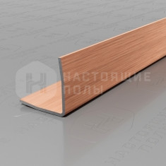 PVS99-14 нержавеющая сталь розовый браш, 2700*15*15 мм