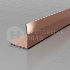 PVS99-15 нержавеющая сталь розовый зеркальный, 2700*15*15 мм